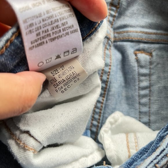 Joe’s Jeans Daria High Rise Crop Ankle Jeans Distressed‎ Womens Size 27 B… - Picture 10 of 10